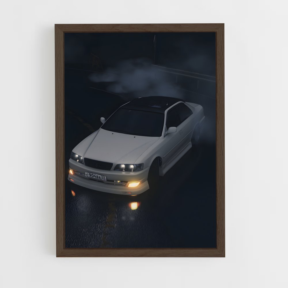 Poster Chaser jzx100 Éclatant – affiche Toyota (vue 5)